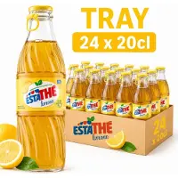 Ferrero Estathé Citroen IJsthee 24 x 250ml Glazen Fles Vero Infuso Gluten vrij