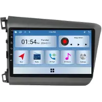 RoverOne 6G+128G Car Multimedia Player Autoradio CarPlay Bluetooth Android Radio GPS voor Honda Civic 9 FB FK FD 2011 - 2015