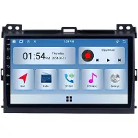 RoverOne 6G+128G Car Multimedia Player Autoradio CarPlay Bluetooth Android Radio GPS voor Toyota Land Cruiser Prado 120 3 2002 - 2009