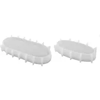 Typecat stuks kaarspot siliconen mal ovaal cement gips bloempot beton