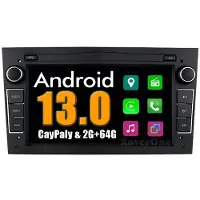 RoverOne 2G+64G Autoradio Bluetooth CarPlay Android Auto Radio GPS voor Vauxhall Opel Corsa 2006-2011 B