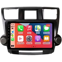 RoverOne Autoradio Bluetooth CarPlay GPS Navigatie voor Toyota Highlander 2 XU40 2007 - 2013
