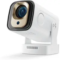 Tlily HY260 PRO 1080P Android 11 4K Projector 200ANSI Wifi6 BT5.4 Cinema Outdoor Draagbare 180 Draaibare Projector Wereldwijde EU-Stekker