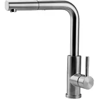 Pure.Sink Keukenmengkraan RVS met uitschuifbare douchekop, model PS8041-02