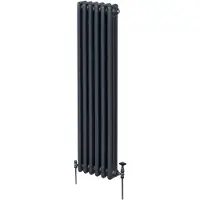 MonsterShop Traditionele 3-Kolom Radiator - 1800 x 292 mm - Antraciet