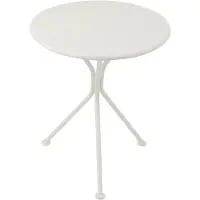 Jline tafel Tripod Rond - metaal - wit - small