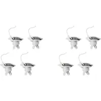 Wella 8 Stuks Opblaasbare Vlotventielen Deksels Dop Rubberbootventielen Plug Bootaccessoires