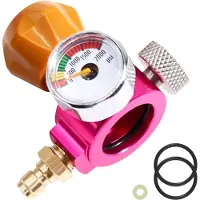 Typecat CO2-sneladapter Soda Exchange-carbonator met manometer voor Mac