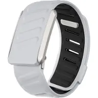INF Siliconen horlogeband voor Whoop 4.0 Black+Grey