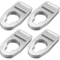 Typecat Aluminium kajakstoelvergrendelingen compatibel met vervangingsset Knoptype