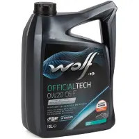 WOLF Officialtech C6 F Sae 0w-20 Motorolie 5l