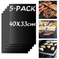 INF 5-Pack Grillmat Ovenmat & Bakmat - Non Stick 40x33cm