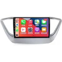 RoverOne Autoradio Bluetooth CarPlay GPS Navigatie voor Hyundai Solaris 2 Verna 2016 - 2020