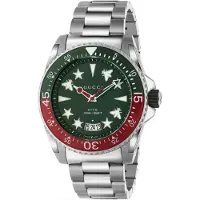Gucci Dive herenhorloge 45mm - YA136222 - Stijlvol en duurzaam uurwerk