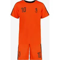 Dutchy Pro tweedelig kinder sport set oranje zwart maat 110