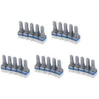 Semoic 25 Stuks Power Knop Volume Schakelaar Vervanging voor BF-888S UV-5R UV-82 Walkie Talkie