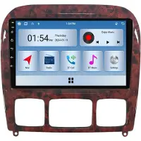 RoverOne 6G+128G Car Multimedia Player Autoradio CarPlay Bluetooth Android Radio GPS voor Mercedes Benz S-Class S Class W220 VV220 1998 - 2005
