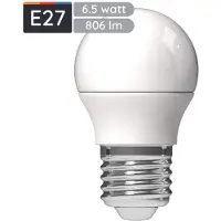 Avide LED Globe Mini G45, 6,5W, E27, 2700K