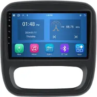 RoverOne 4G+64G Autoradio Bluetooth CarPlay Android Auto GPS Navigatie voor Renault Trafic 3 2014 - 2021 for Opel Vivaro B 2014 - 2018