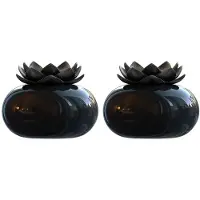 Zandona 2X Keramische Diffuser voor Etherische OliëN, USB Persoonlijke Luchtbevochtigers voor Baby'S, Kinderen, Bureau, Slaapkamer, Thuiskantoor,