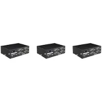 Jojomino 3X MT-RS104 Actieve Seriële RS232 Splitter 1 Tot 4 RS232 Bi-Direction Switcher Splitter 4 Tot 1 met Power Adapter-US Plug