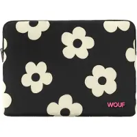 Wouf Laptoptas 'Studio' crème / oudroze / zwart