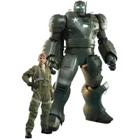 Hot toys What If...? Figurines 1/6 Steve Rogers & The Hydra Stomper 28 - 56 cm