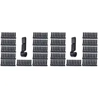 Semoic 200 Stuks Helmclips voor Hoofdlamp, Helmaccessoires, Hoofdlamphaak, Helmclips, Hoofdlampclips