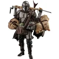 Hot toys Figuur TMS052 - Star Wars : The Mandalorian - The Mandalorian & Grogu Deluxe Version