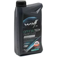 WOLF Officialtech Ls Fe Sae 0w-20 1l Motorolie