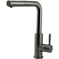 Pure.Sink Elite Steel Spark-S kitchen faucet PVD Gun Metal with pull-out spout PS8041-61