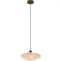 Eglo Orimini Hanglamp - E27 - Ø 38 cm - Crème/Brons - Textiel