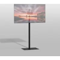 Cavus Vloerstandaard SQUARE zwart 150 cm VESA 200x100