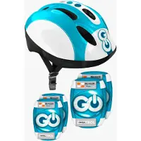 Stamp Helmet + Elbow & Knee Pads Unisex, SKIDS CONTROL