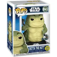 Funko POP! - The Mandalorian - Rotta the Huttlet (Glow-in-the-dark) vinylfiguur 843 - Funko Pop! - Funko Shop Europe | Maat Standard