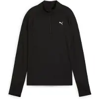 Puma Functioneel shirt 'Velocity' zwart / wit
