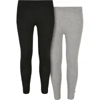 Urban Classics Leggings grijs gemêleerd / zwart