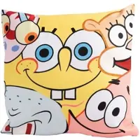 Bob L'Éponge Kussens - Allover - Friends - Dekokissen klein - 30 x 30 cm - voor Geen - meerkleurig - Maat Standard