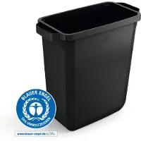 Durable DURABIN ECO afvalcontainer (60 liter, zwart)