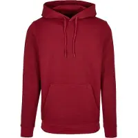 Build Your Brand Basic Hoodie Rood 3XL Man