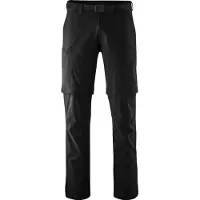 Gonso Heren Portland Zip Off fietsbroek (Maat M, Zwart)