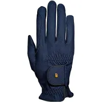 Roeckl Handschoen Roeck-Grip Winter Navy - 8.5 | Paardrij handschoenen