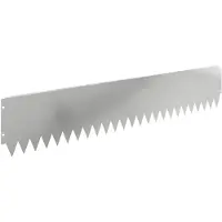 vidaXL Gazonrand 10 st 103 x 20 cm Staal Zilverkleurig