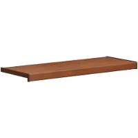 vidaXL Raamdorpel Bruin hout 80 x 35 x 4,5 cm PVC