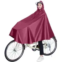 INF Waterdichte regenponcho voor op de fiets Red