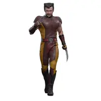 Hot toys Figuur MMS831 - Marvel Comics - Deadpool & Wolverine - Wolverine Classic Brown & Tan