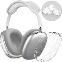 INF Glinsterende transparante TPU-hoes voor AirPods Max