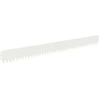 vidaXL Gazonrand 30 st 103 x 10 cm Staal Wit