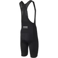 Agu Essential Fietsbroek Heren met Zeem – Core Pad Zeem – Mesh Bretels – Ademend – Zwart – Maat XL