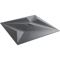 vidaXL Wandpanelen 24 st 50 x 50 cm Ster Grijs XPS Schuim